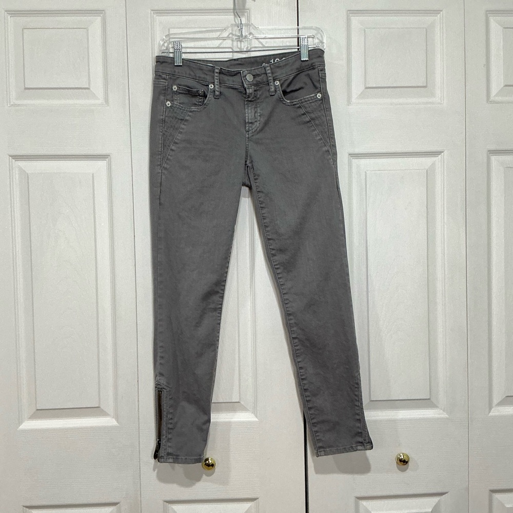 🩷 Gap Always Skinny Gray Denim Jeans - Size 4 / 27 (01307)